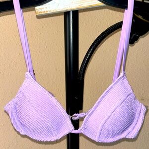 SUPER CUTE 🥰 LAVENDER GIGI C SWIM 🏊‍♀️ BRA XS NWOT